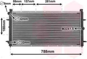 Теплообменник VAN WEZEL 58002114