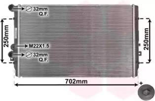 Теплообменник VAN WEZEL 58002193