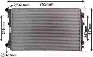 Теплообменник VAN WEZEL 58002338