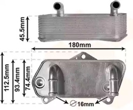 Теплообменник VAN WEZEL 58013701