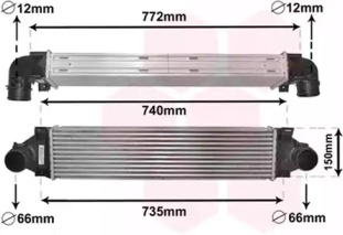 Теплообменник VAN WEZEL 59004173