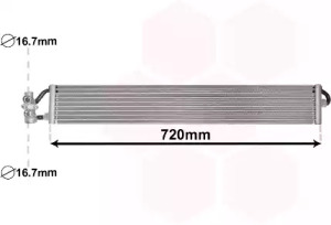 Теплообменник VAN WEZEL 74003078