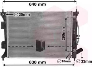 Теплообменник VAN WEZEL 82002381