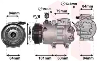 Компрессор VAN WEZEL 8200K374