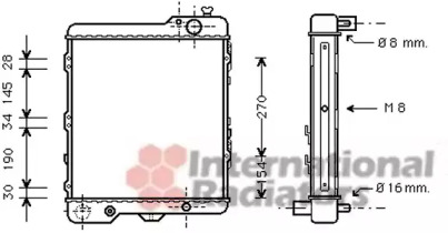 Теплообменник VAN WEZEL 03002038