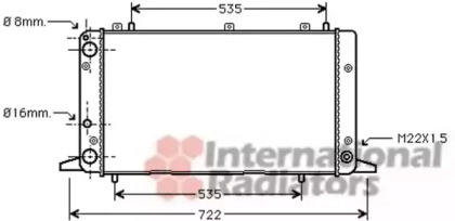 Теплообменник VAN WEZEL 03002053