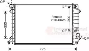 Теплообменник VAN WEZEL 03002197