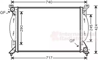 Теплообменник VAN WEZEL 03002203