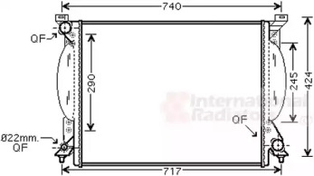 Теплообменник VAN WEZEL 03002204