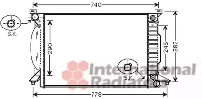 Теплообменник VAN WEZEL 03002207