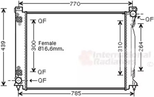 Теплообменник VAN WEZEL 03002232