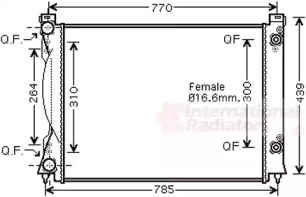 Теплообменник VAN WEZEL 03002234