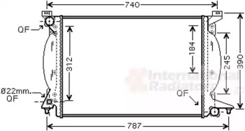 Теплообменник VAN WEZEL 03002243