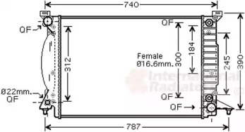 Теплообменник VAN WEZEL 03002244