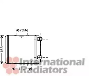 Теплообменник VAN WEZEL 03002256