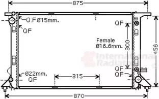 Теплообменник VAN WEZEL 03002291