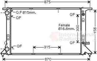 Теплообменник VAN WEZEL 03002293