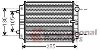 Теплообменник VAN WEZEL 03002299