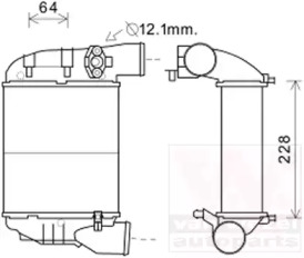 Теплообменник VAN WEZEL 03004186