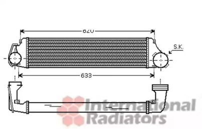 Теплообменник VAN WEZEL 03004224