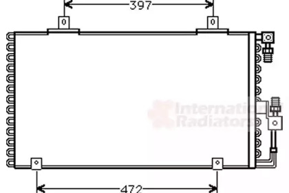 Конденсатор, кондиционер VAN WEZEL 03005106