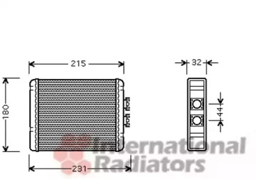 Теплообменник VAN WEZEL 03006198