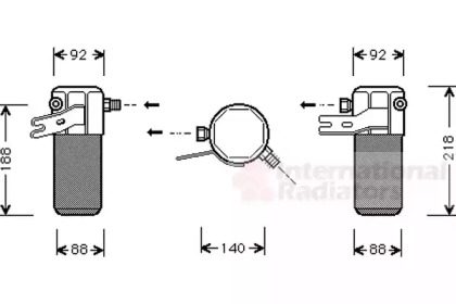 Осушитель VAN WEZEL 0300D012