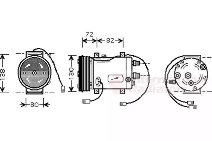 Компрессор VAN WEZEL 0300K179