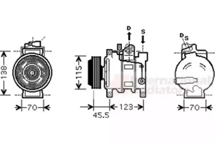 Компрессор VAN WEZEL 0300K281