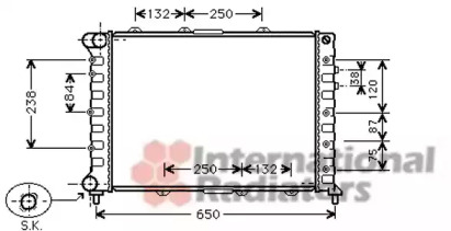 Теплообменник VAN WEZEL 01002038