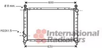 Теплообменник VAN WEZEL 01002076