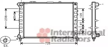 Теплообменник VAN WEZEL 01002079