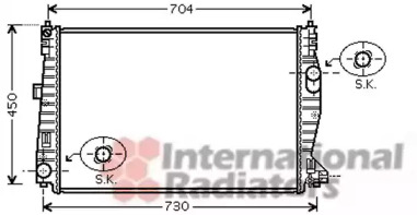 Теплообменник VAN WEZEL 01002101