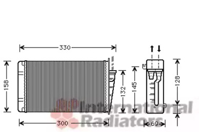 Теплообменник VAN WEZEL 01006015