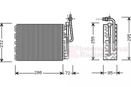 Испаритель VAN WEZEL 0100V008