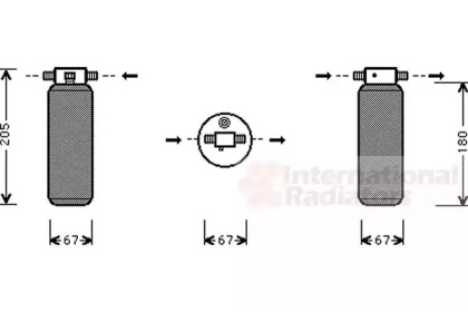 Осушитель VAN WEZEL 0200D007