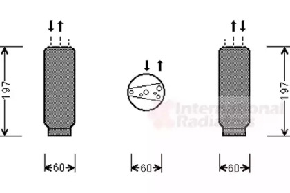 Осушитель VAN WEZEL 0200D146