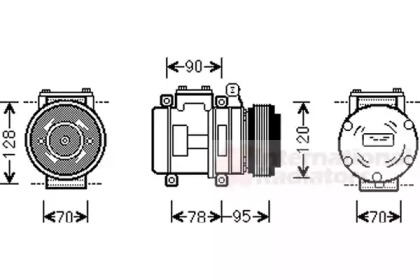 Компрессор VAN WEZEL 0200K028