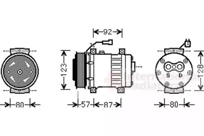 Компрессор VAN WEZEL 0200K203