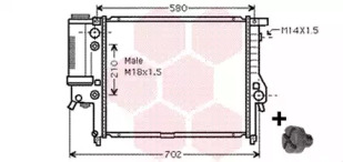 Теплообменник VAN WEZEL 06002122