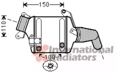 Теплообменник VAN WEZEL 06004380