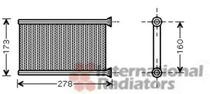 Теплообменник VAN WEZEL 06006342