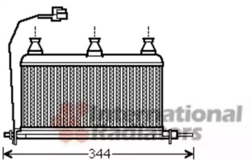 Теплообменник VAN WEZEL 06006352