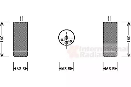 Осушитель VAN WEZEL 0600D063