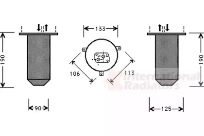 Осушитель VAN WEZEL 0600D218