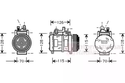 Компрессор VAN WEZEL 0600K227