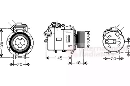 Компрессор VAN WEZEL 0600K328