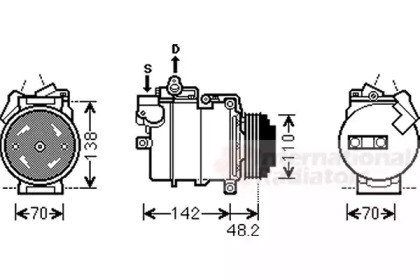 Компрессор VAN WEZEL 0600K386