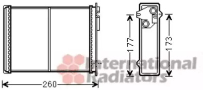 Теплообменник VAN WEZEL 09006260