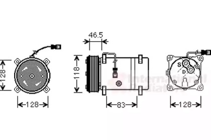 Компрессор VAN WEZEL 0900K158